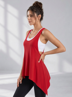 FunLab Oil Tank Top, Red