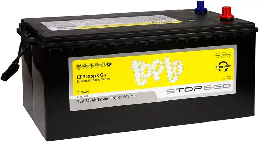 TOPLA EFB Stop & Go 240Ah L+