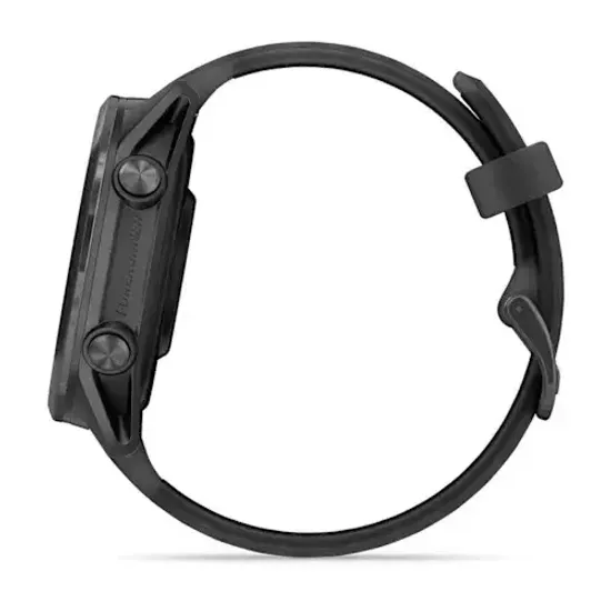 Умные часы Garmin Forerunner 570 - 42 мм сланцево-серый алюминий с черным ремешком