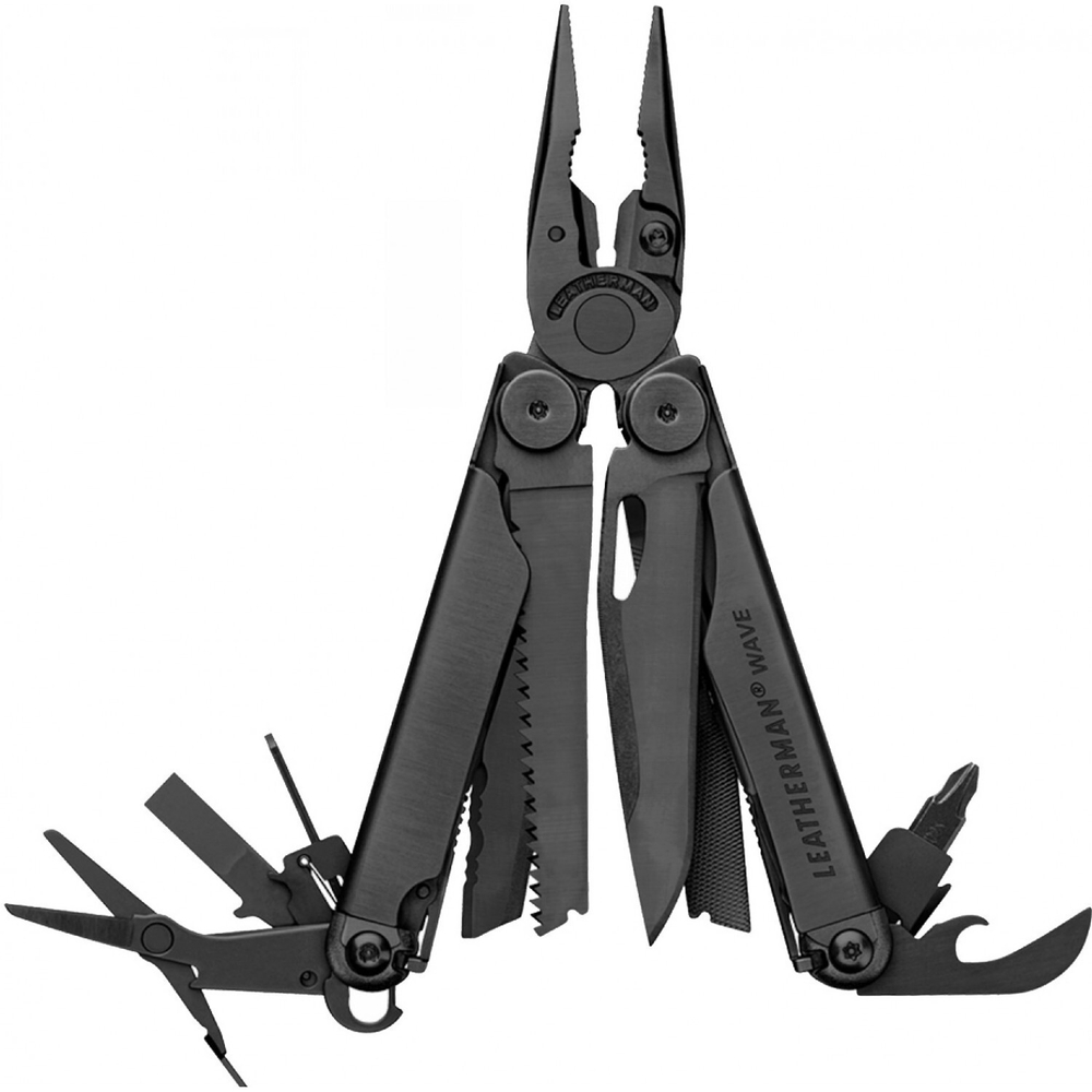 Мультитул LEATHERMAN Wave Plus, 17 функций, black с нейлоновым чехлом 832526