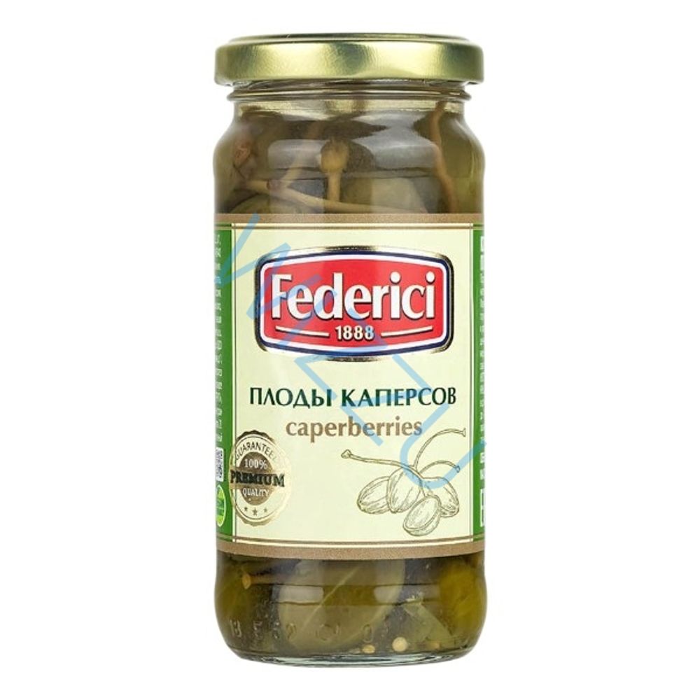 Плоды каперсов ст/б 230г*12шт Federici