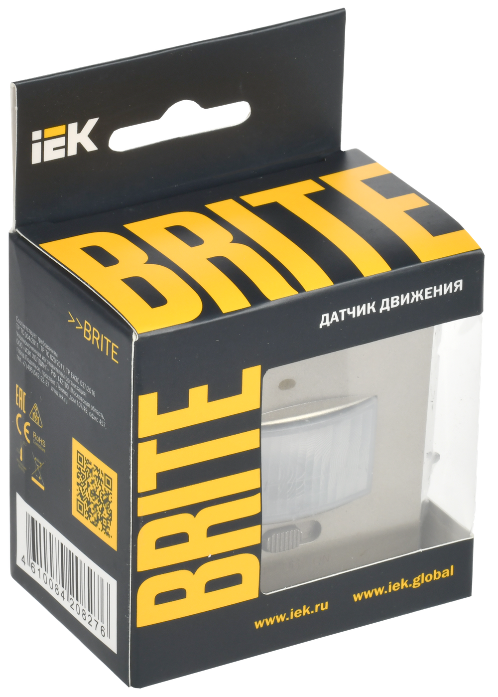 BRITE Датчик движения ДС10-1-БрШ шампань IEK