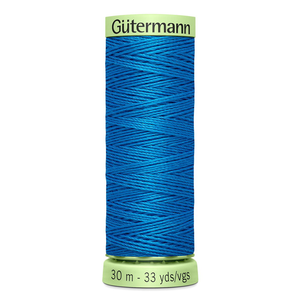 Нить Top Stitch 30/30 м для декоративной отстрочки, Gutermann, 386 королевский синий