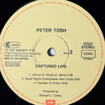 Peter Tosh – Captured Live (Европа 1984г.)