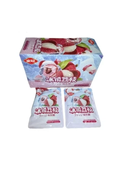 Жевательный мармелад со вкусом Личи 23 г * 20 шт блок