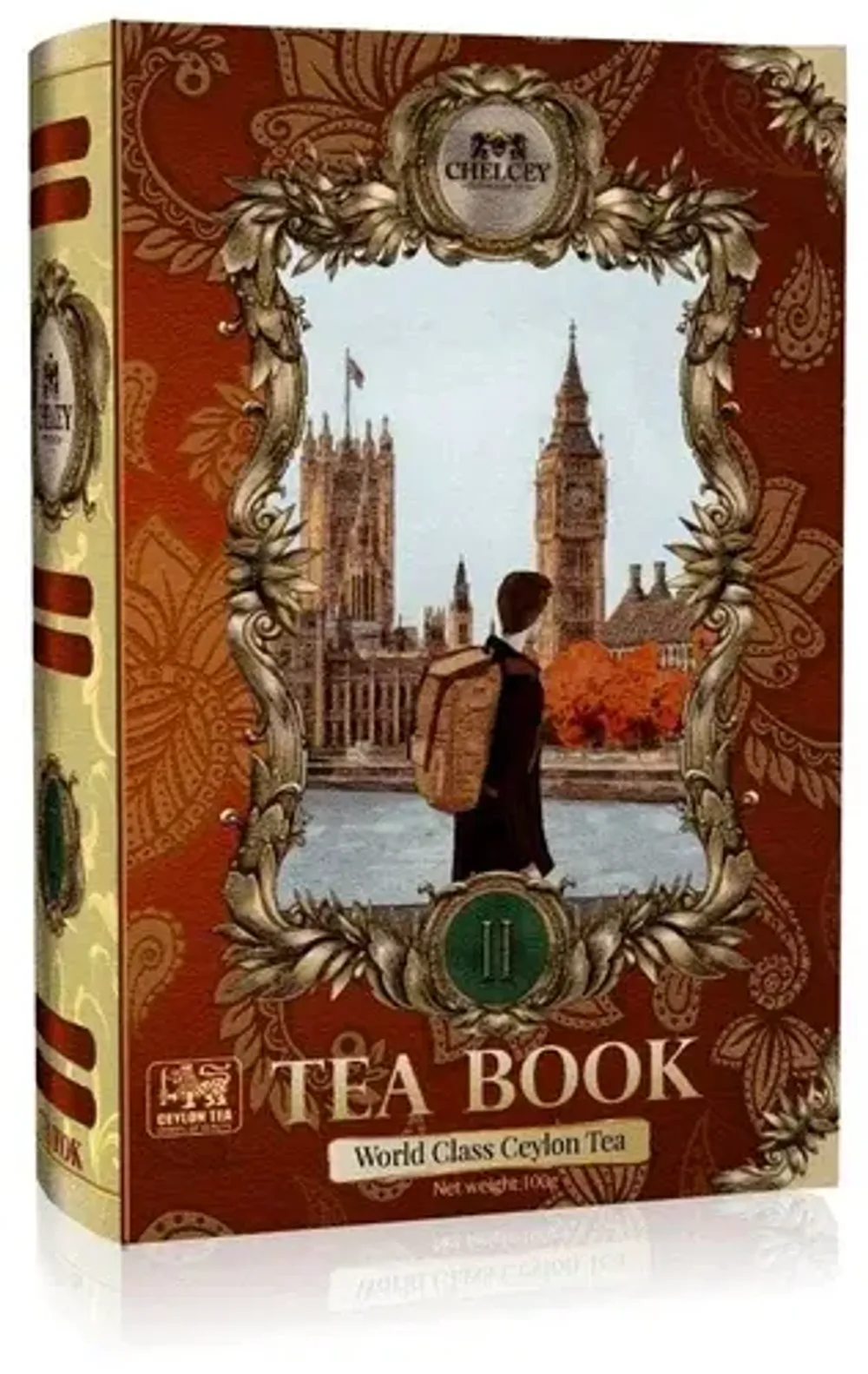 Чай черный CHELCEY саусеп и черника 100г книга