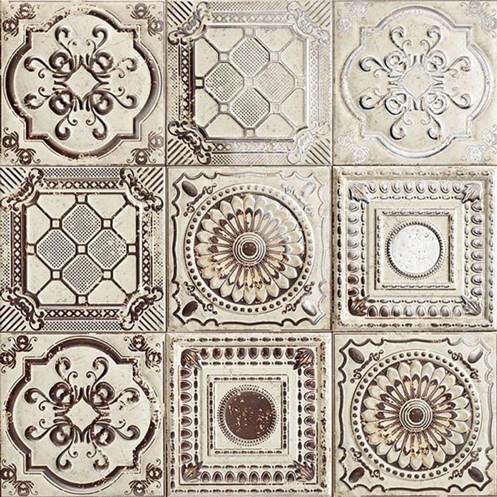 Декор ANTICATTO WHITE (mix)