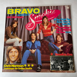 Винтажная виниловая пластинка LP Smokie Смоуки, Bravo Prasentiert Smokie (Германия 1976)