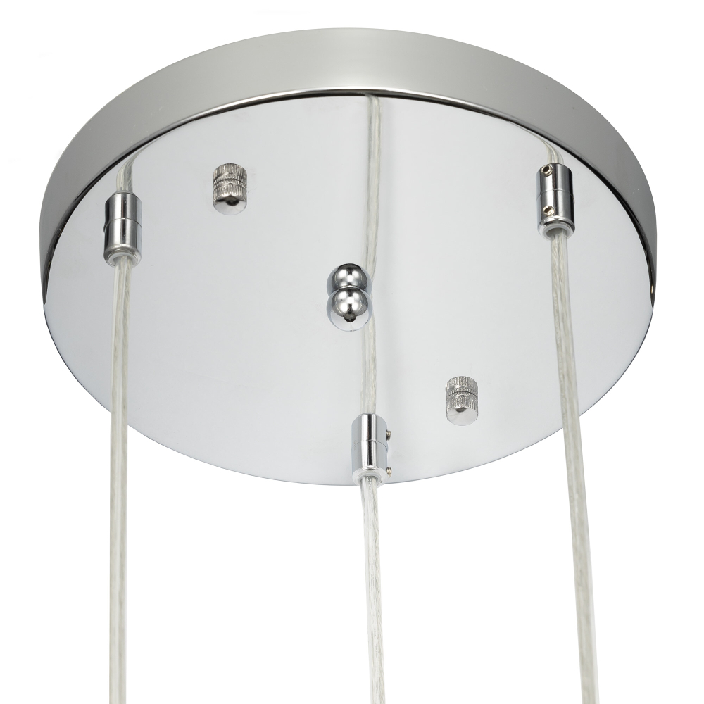 Citilux Джейн CL306031 Хрустальный подвесной светильник Хром