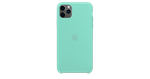 Чехол-накладка  i-Phone 11 Pro Max Silicone icase  №50 бледно-бирюзовая