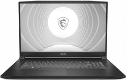 Ноутбук MSI CreatorPro M17 A12UJS-273RU i7-12700H 32Gb SSD 1Tb NVIDIA RTX A2000 для ноутбуков 8Gb 17,3 FHD IPS Cam 53.5Вт*ч Win11Pro Черный 9S7-17L432-273