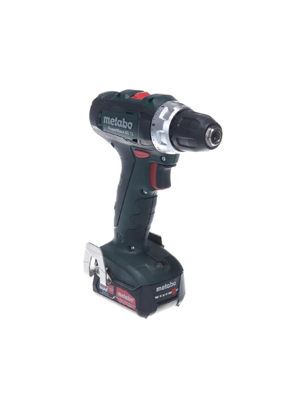 Metabo PowerMaxx BS 12 Акк.шпв. [601036500] {2х2.0 Ач LiIon,кейс}
