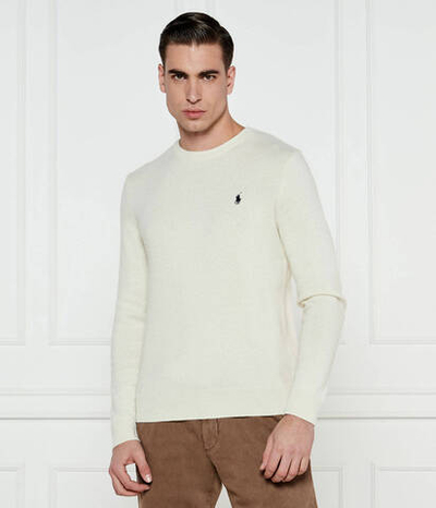 Шерстяной свитер POLO RALPH LAUREN - экрю(710955906)