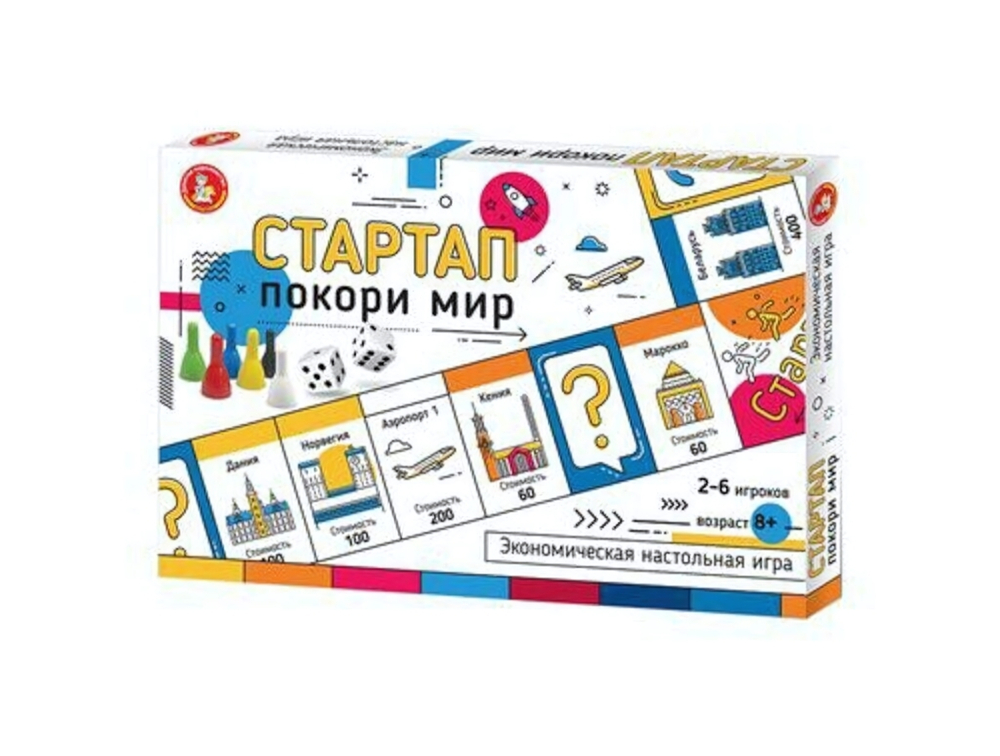 Игра экономическая "Стартап.Покори мир" (Т-Ц)