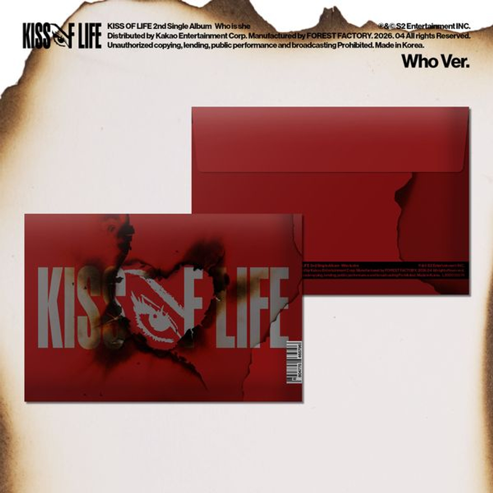 Альбом KISS OF LIFE - Who is she (Who Ver.)