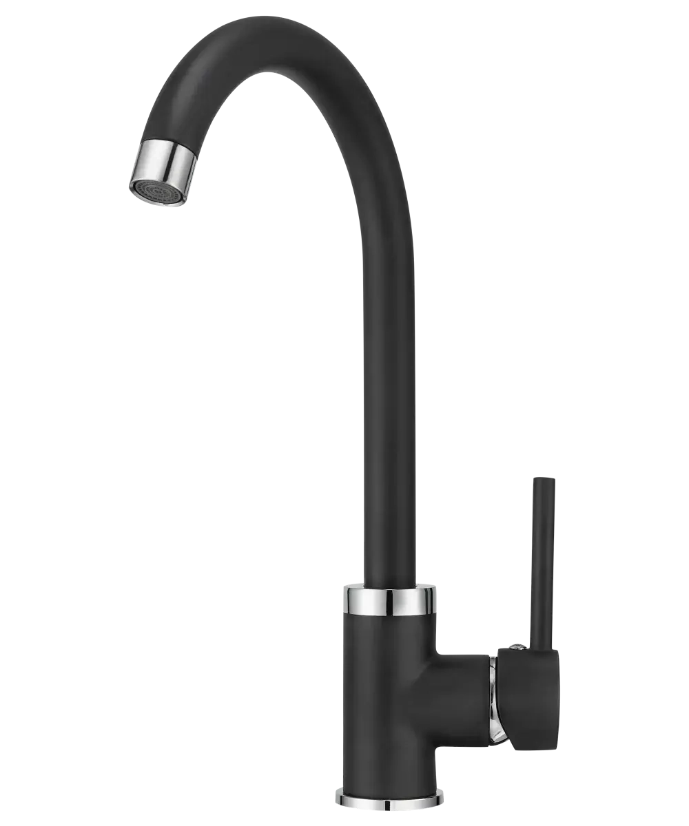 Кухонный смеситель Kuppersberg RIAKI DEEP BLACK фото 