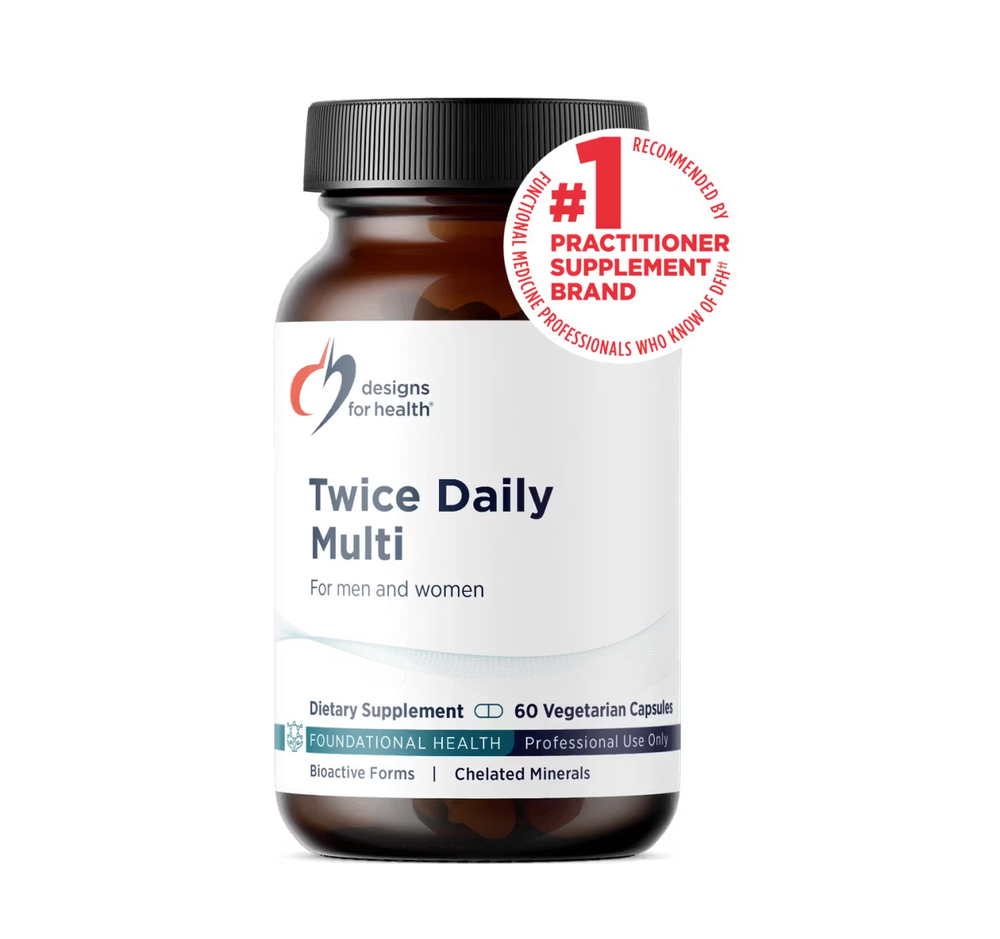 Designs For Health - Twice Daily Multi - 240 capsules