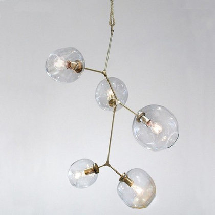Люстра  BRANCHING BUBBLE CHANDELIER 5 by LINDSEY ADELMAN ( dark )