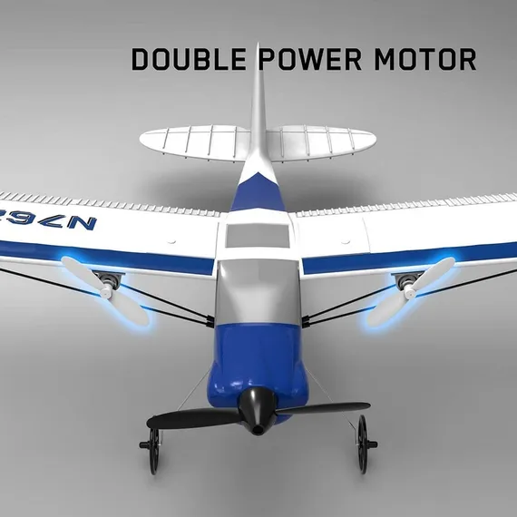 Радиоуправляемый самолет Volantex RC Sport Cub 400мм (красный) 2.4G RTF - EXA76202RR