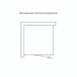 Душевой уголок RGW SV-030 (Прозрачное, 1000x1000)