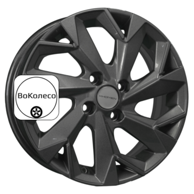 6x15/4x100 ET40 D60,1 KHW1508 (XRay) Gray Khomen Wheels