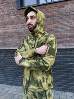 Тактический демисезонный костюм / softshell / мох