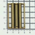 Пряжка-застежка 40.0 мм (внешн. 45х31 мм), 6 шт, латунь, BIG