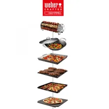 Установочный комплект для использования аксессуаров Weber Crafted в газовых грилях серии Genesis, 42.5x48x2.6 см