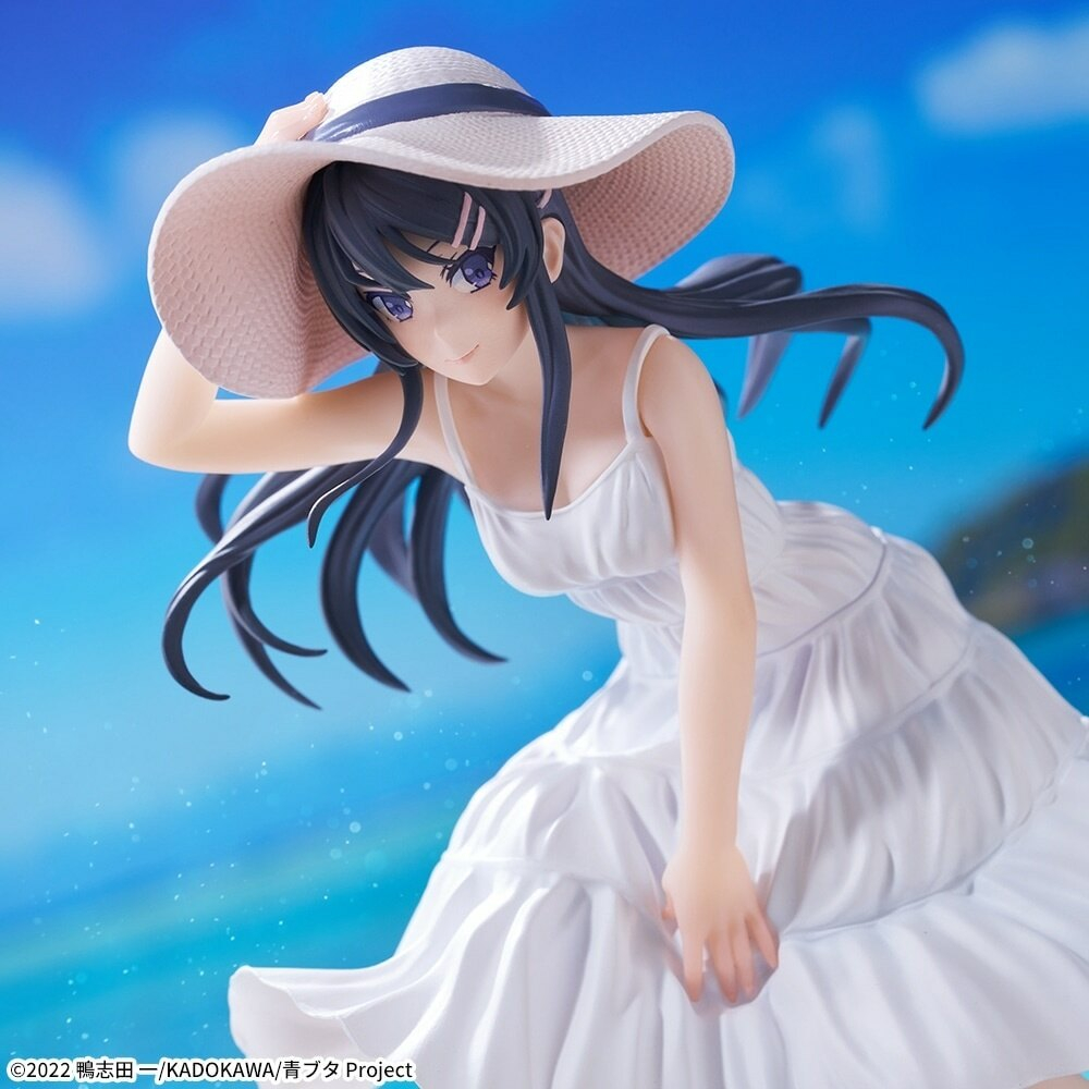 Фигурка SEGA Luminasta Rascal Does Not Dream of Bunny Girl Senpai: Mai Sakurajima Summer Dress Этот глупый свин не понимает мечту девочки-зайки: Маи Сакурадзима