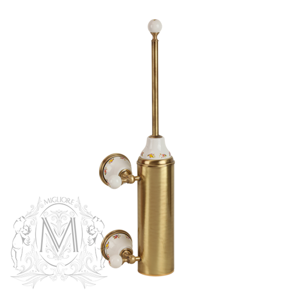 Ершик настенный Migliore Provance ML.PRO-60.503 керамика с декором