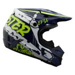 Base MX / Глянец / Сине-белый-hiviz