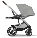 Коляска Cybex Balios S Lux SLV complete Cloud G Stone Grey Plus Base G 4 в 1 Stone Grey с дождевиками