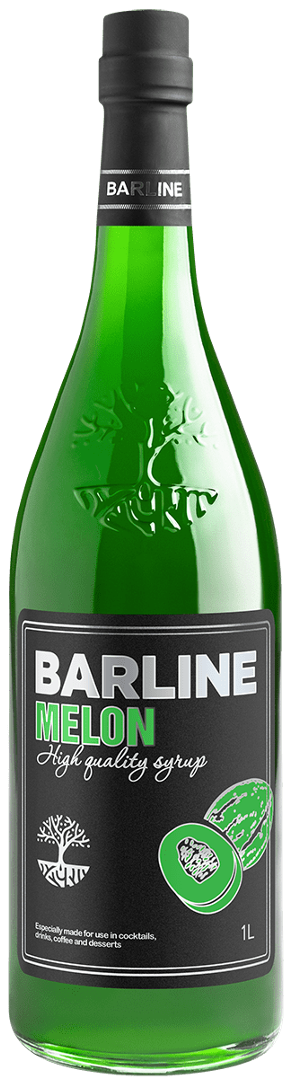 Сироп "Barline" 1л ДЫНЯ ЗЕЛЕНАЯ