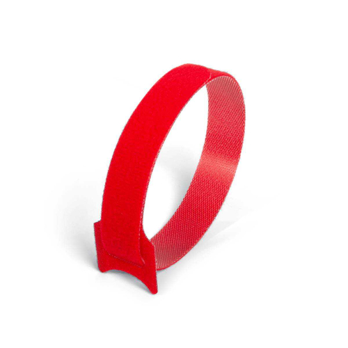 Стяжка-велькро КСВ 16х210 (красн) Fortisflex (20 шт.) 53715