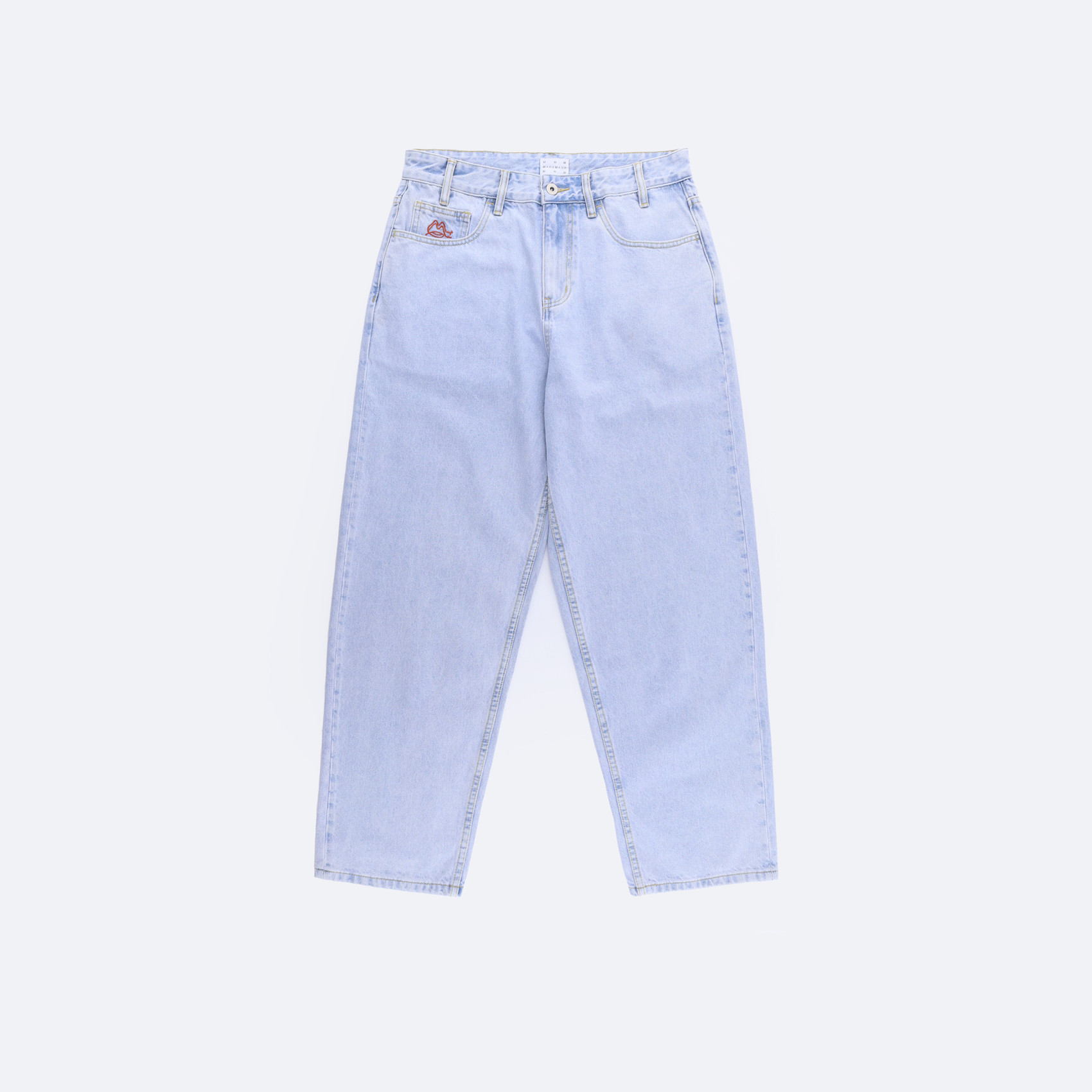 Джинсы Magamaev Bigger M jeans SS24 (blue/bleached) артикул: - купить в магазине Дайс