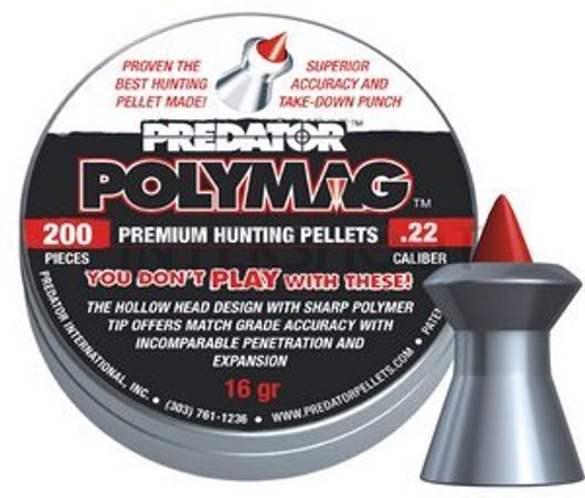 Пули JSB Predator POLYMAG 5,5 мм 1,03 г 200 шт