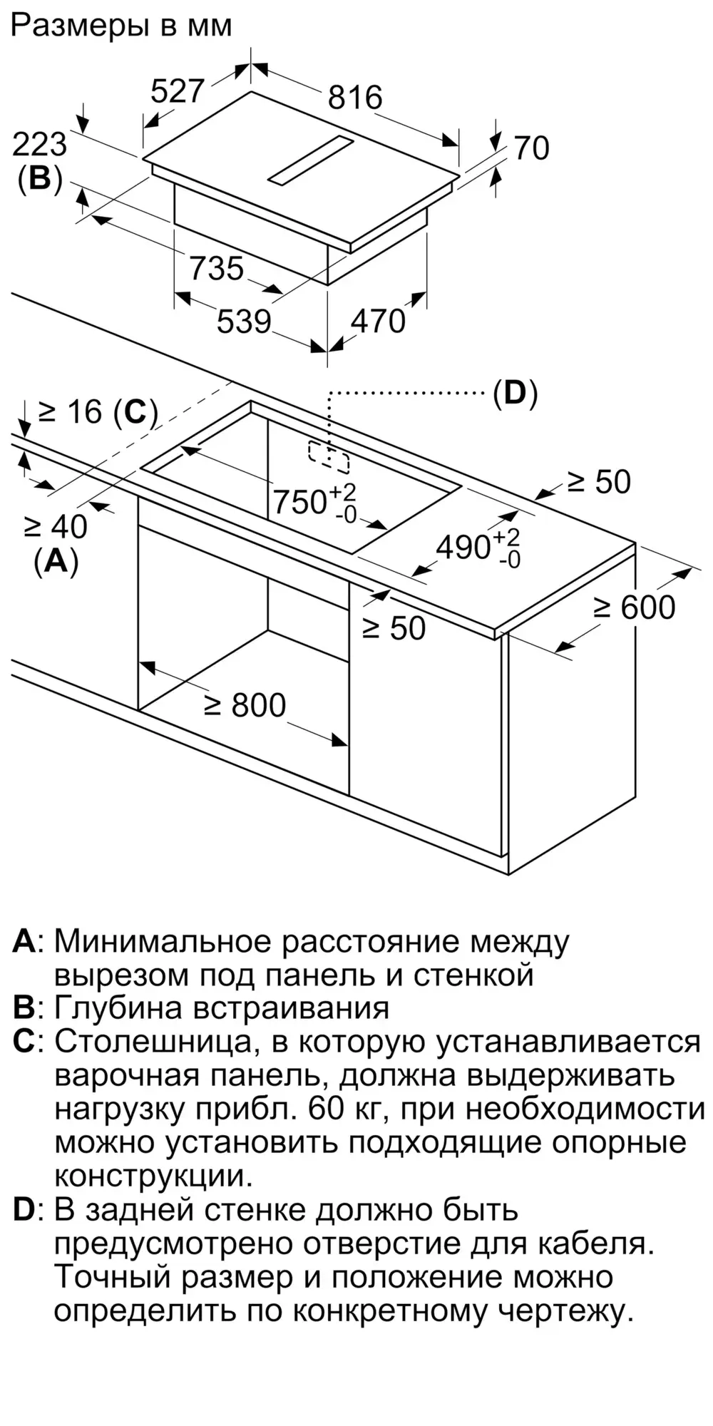 Индукционная варочная панель Bosch PXX875D67E