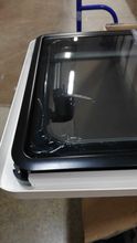 Окно откидное Mobile Comfort W7040R 700x400 мм, штора рулонная, антимоскитка