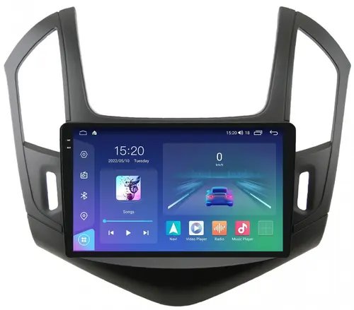Магнитола для Chevrolet Cruze 2012-2015 - Parafar PF261U2K на Android 13, Быстрая, QLED+2K, CarPlay, 4G SIM-слот