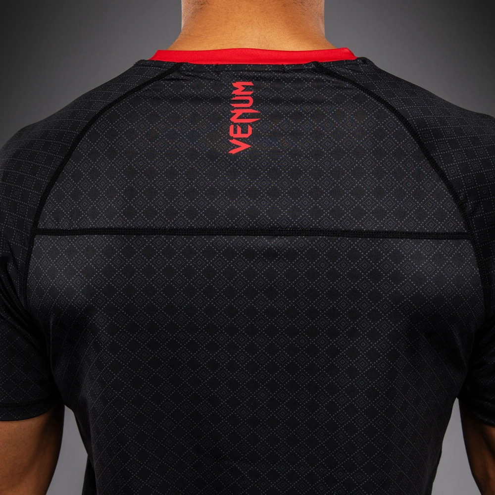 Тренировочная футболка Venum x Roger Gracie Signature Black/Red