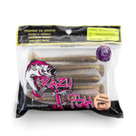 Силиконовая приманка Crazy Fish Vibro Worm 3.4" (85мм, 3гр)
