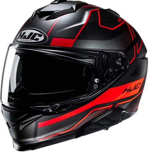Купить Мотошлем Интеграл HJC i71 Iorix MC1SF / Черно-красный