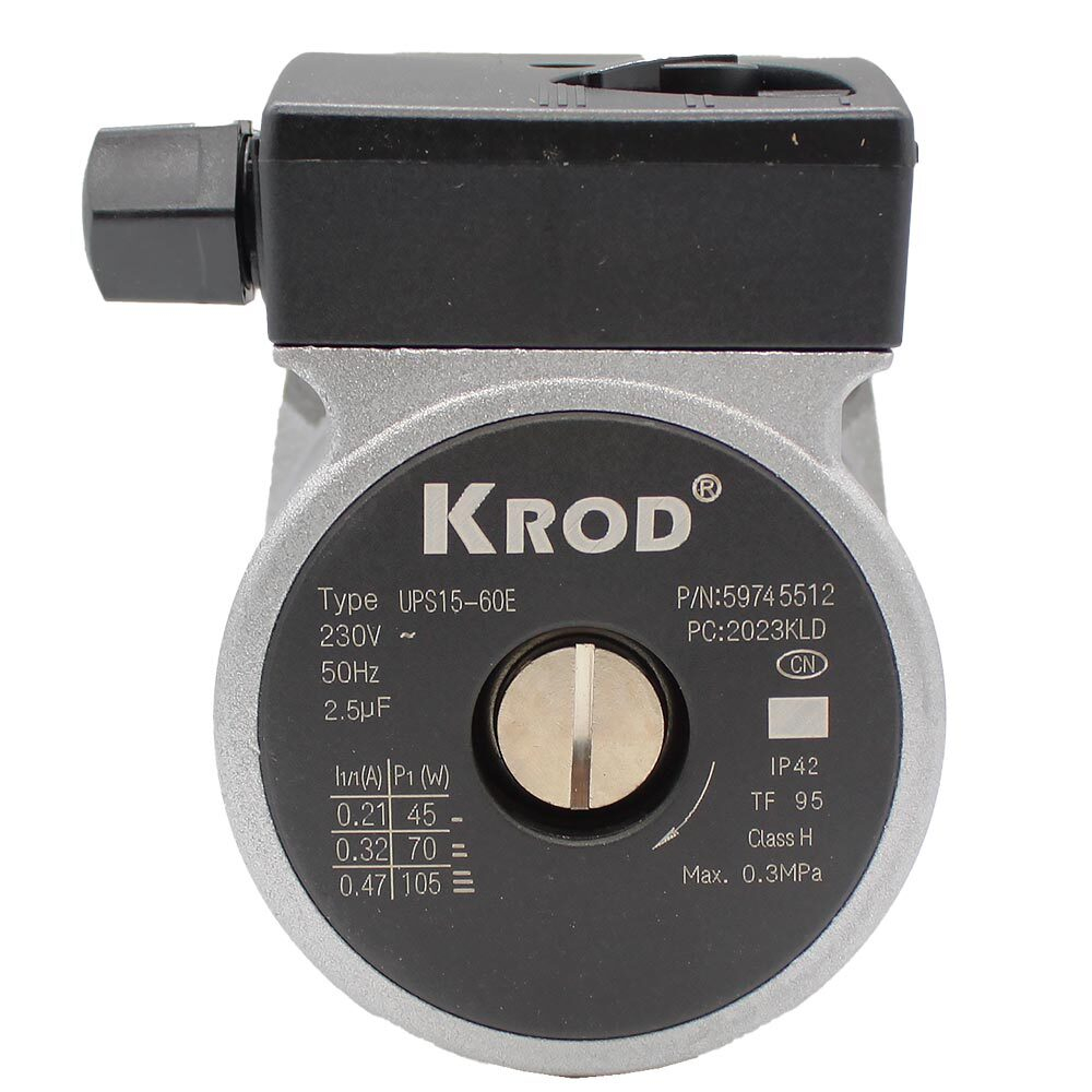 Насос (двигатель) циркуляционный KROD UPS12/6-3C для котлов KOREASTAR Bravo KS90299038