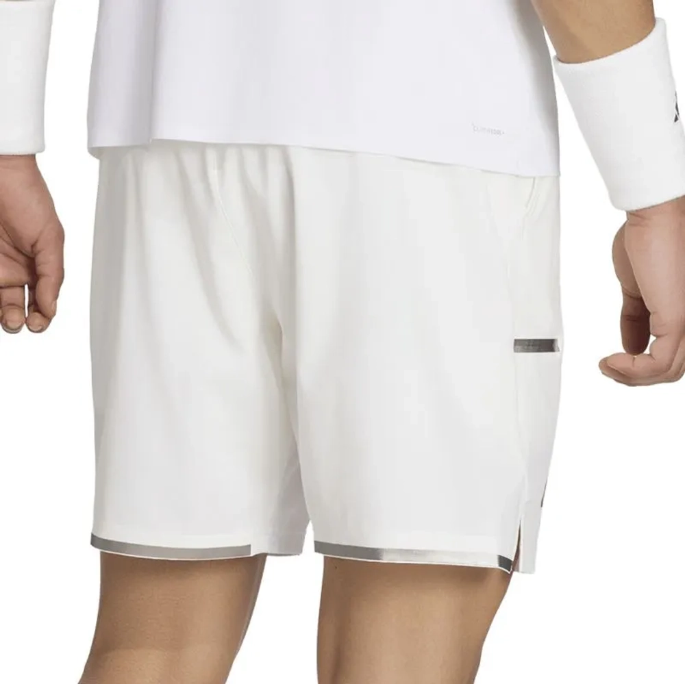 Мужские теннисные шорты Adidas 7in and Inner Tights Set - white