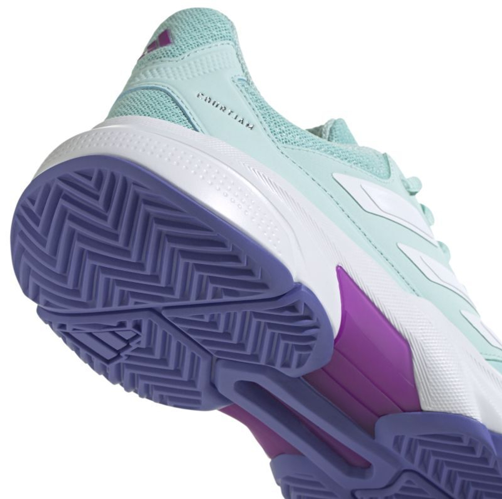 Женские Кроссовки теннисные Adidas CourtJam Control 3 W - Мятный