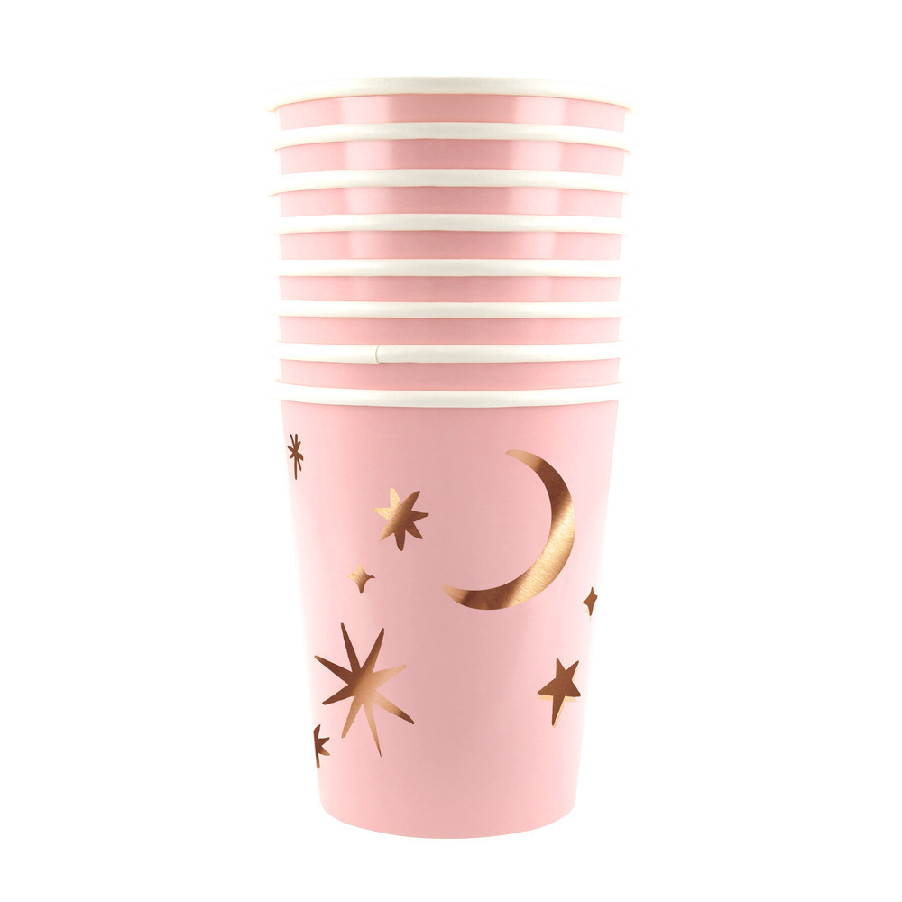 Стаканы "Розовая шляпа" 8 шт.