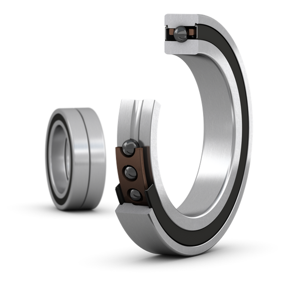SKF S71908 ACB/HCP4ADGA — комплект прецизионных радиально-упорных шарикоподшипников 40×62×24 мм