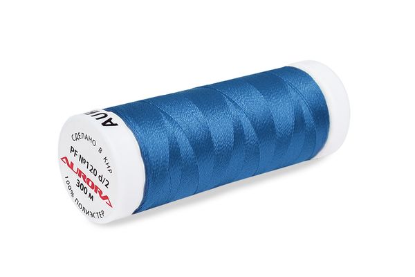 Нитки для креативных работ Aurora №120, 300 м, цв. PF355, 5 катушек