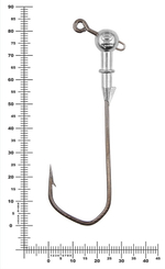 Джиг некрашеный Stinger Eye Jig, крючок Vido Craft VD-079 8/0 (3шт/уп)