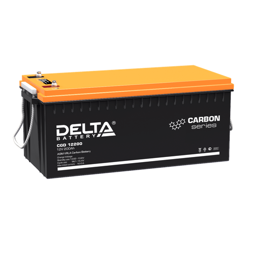 Аккумулятор DELTA CGD 12200 - AGM/CARBON ( 12В / 200Ач )